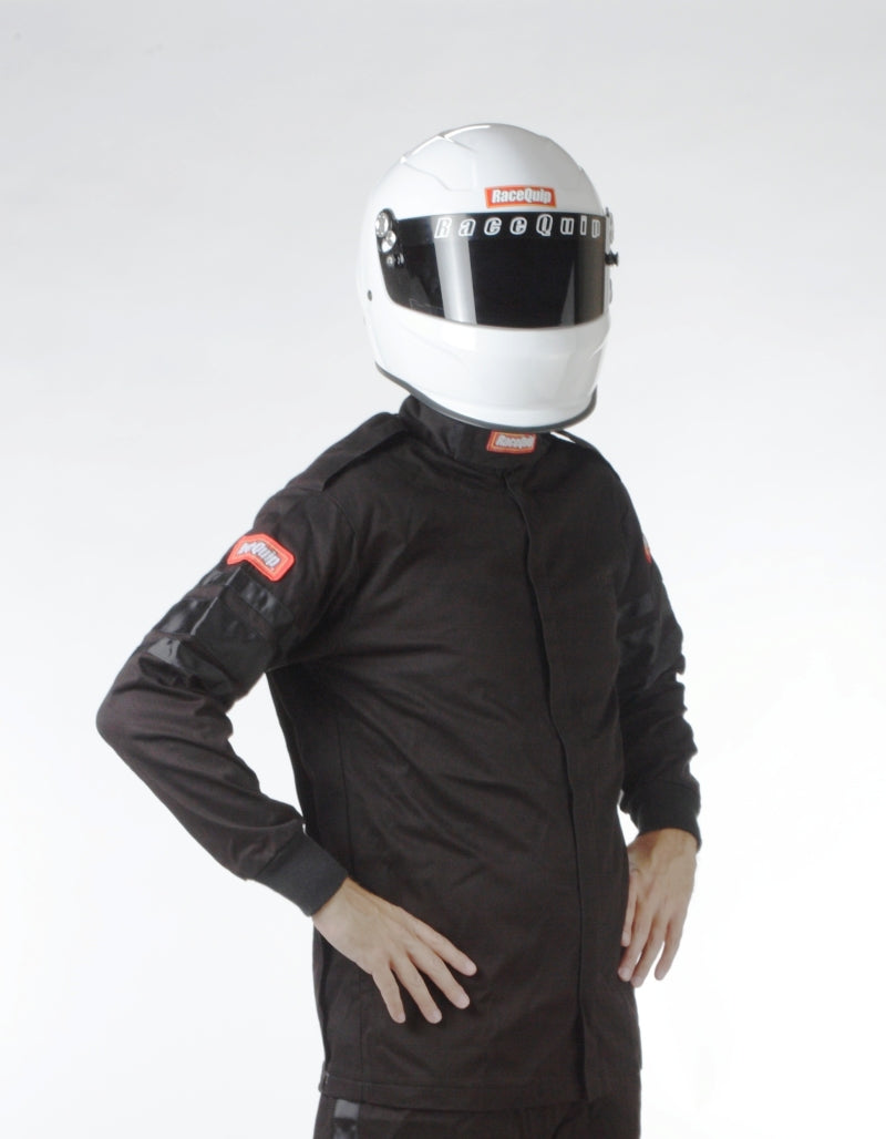 RaceQuip Black SFI-1 1-L Jacket - 4XL Racing Jackets Racequip