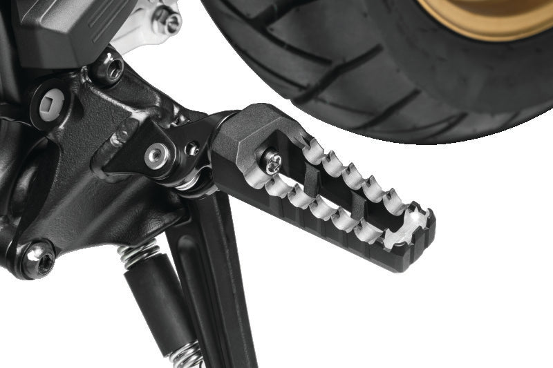 Kuryakyn Splind Peg Adptr Honda Frt Blk Footpegs Kuryakyn