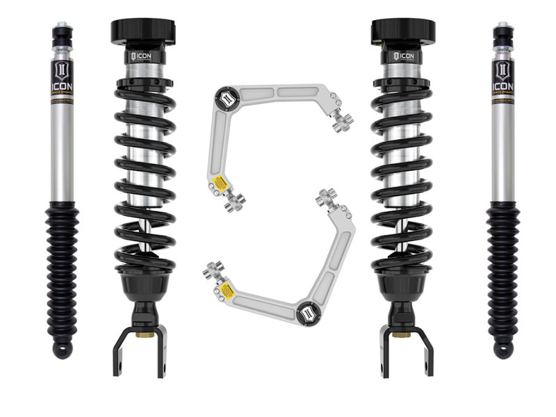 ICON 2019+ Ram 1500 2-3in. Stage 1 Suspension System w/ Billet Upper Control Arms Coilovers ICON