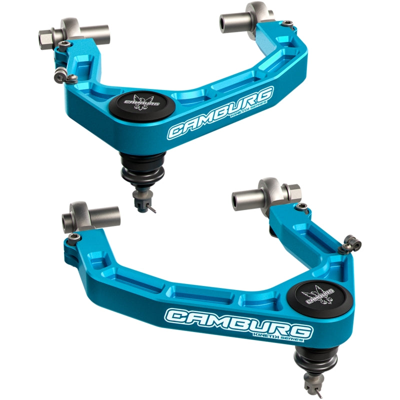 Camburg 2024+ Ford Ranger Raptor KINETIK Series Billet X-Joint XL Upper Control Arms - King Blue Suspension Arms & Components Camburg