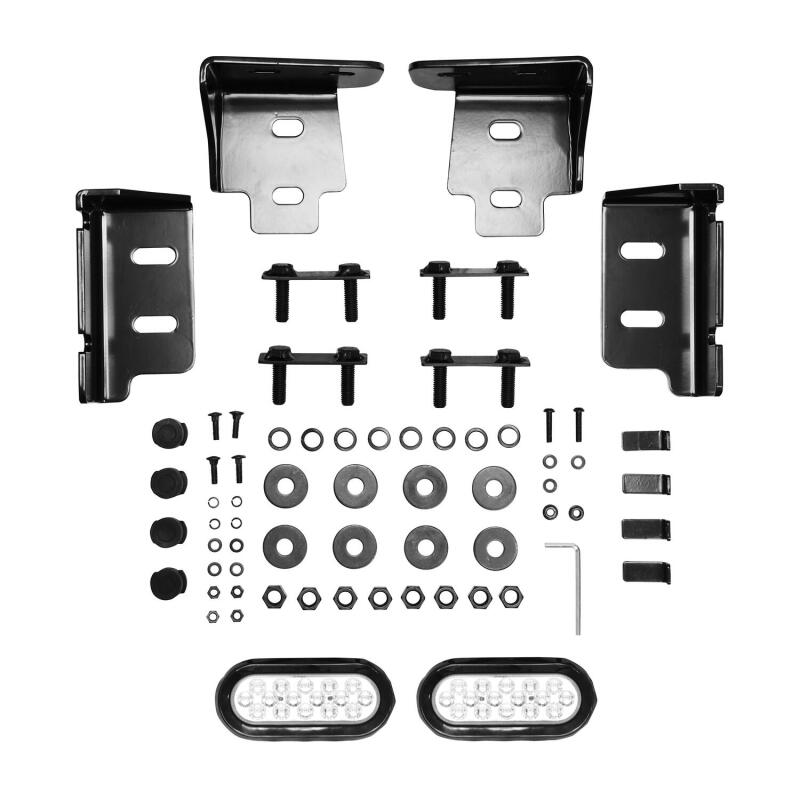 Westin 15-20 Ford F-150 HDX Bandit Rear Bumper - Black Bumpers - Steel Westin