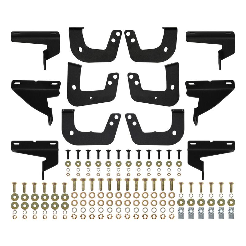 Westin 07-18 Jeep Wrangler JK Unlimited Outlaw Drop Nerf Step Bars - Black Nerf Bars Westin