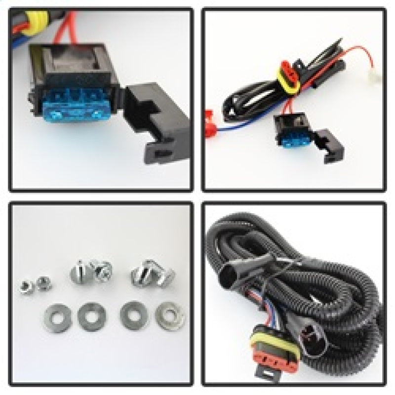 Spyder Toyota Tundra 07-13 Daytime LED Running Lights wo/switch Unpainted FL-DRL-TTU07-PB Daytime Running Lights SPYDER