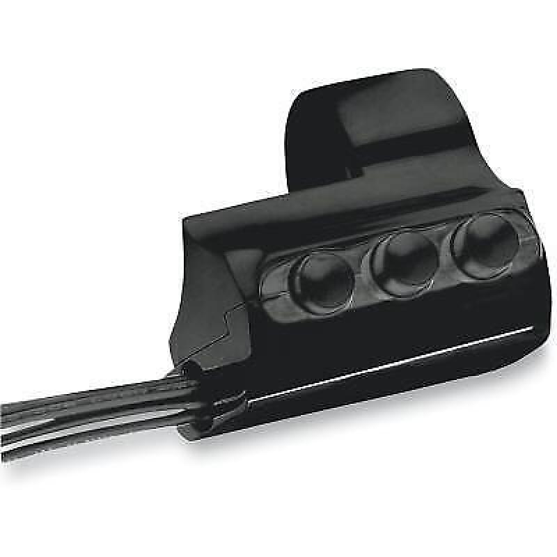 Performance Machine Switch Assy 3 Button Lt Sd - Black Ano Handlebars Performance Machine