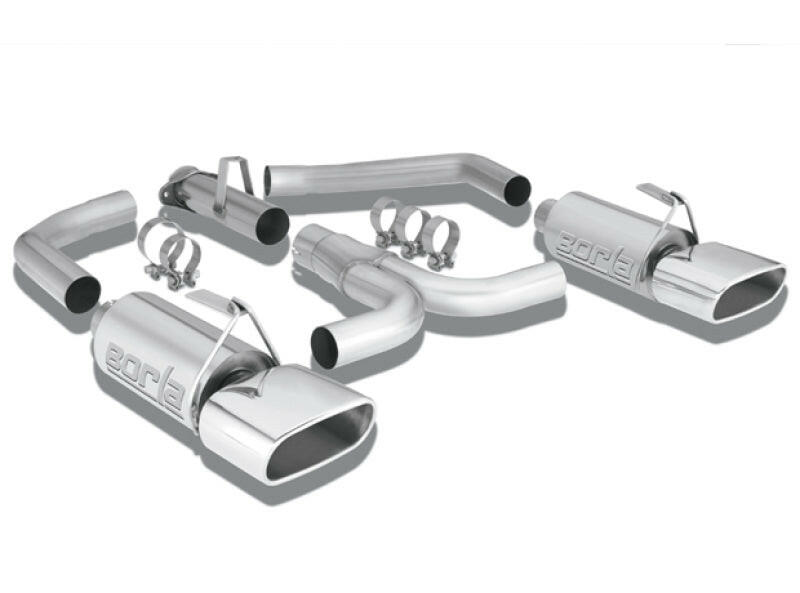 Borla 86-91 Corvette 5.7L 8cyl S-Type SS Catback Exhaust Catback Borla