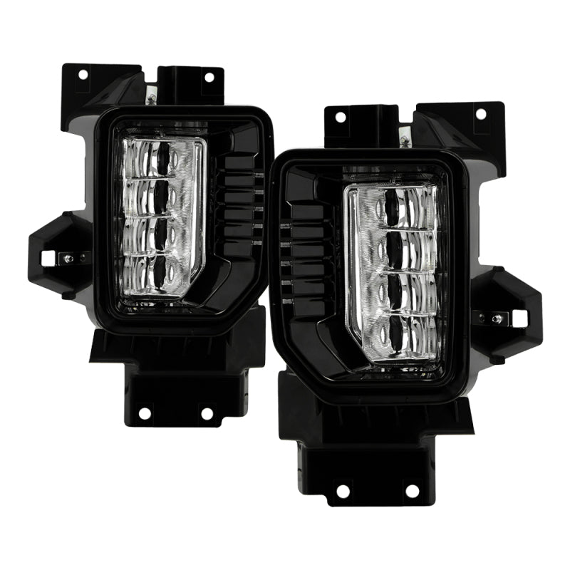 Spyder 20-22 GMC Sierra 2500/3500 HD OEM Fog Lights w/ Universal Switch Fog Lights SPYDER
