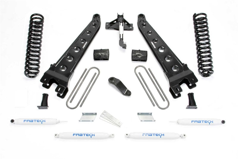 Fabtech 19-20 Ford F450/F550 4WD Diesel 6in Rad Arm Sys w/Coils & Perf Shks Lift Kits Fabtech