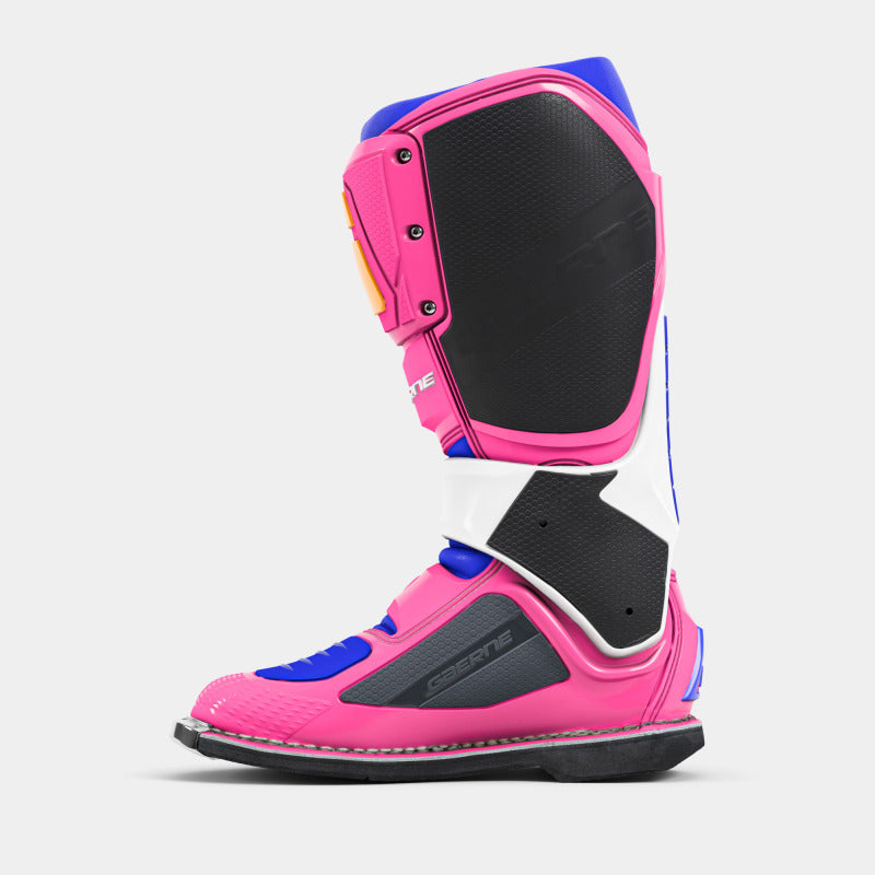 Gaerne SG12 Limited Edition Shockwave MX Multi Color Size 8 Motorcycle Boots Gaerne