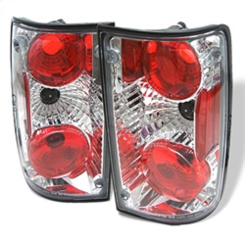 Spyder Toyota Pick Up 89-95 Euro Style Tail Lights Chrome ALT-YD-TP89-C Tail Lights SPYDER