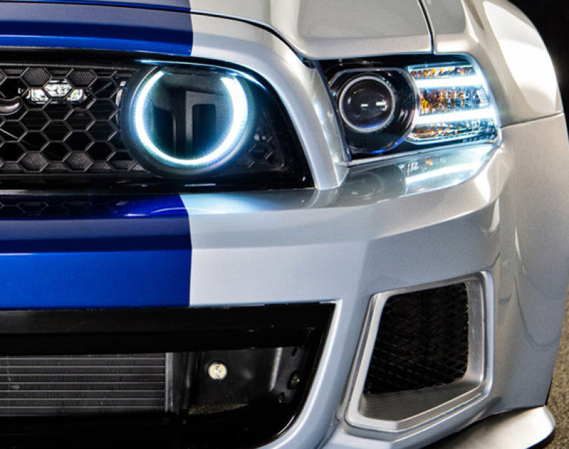 Oracle Ford Mustang 10-13 WP LED Fog Halo Kit (Grille Style) - White Fog Lights ORACLE Lighting