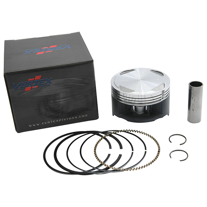 Vertex Piston 99-08 Honda TRX 400 EX 400cc +0.50mm Oversized Cast Replica Piston Kit Piston Sets - Powersports Vertex Pistons