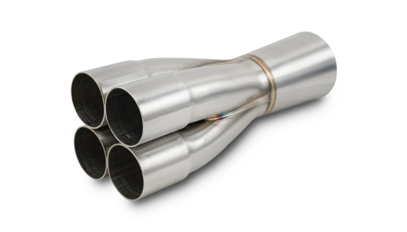 Vibrant 4-1 Merge Collector 2.50in Inlet I.D. Merge O.D. - 4.00in Outlet O.D. - 4.50in Merge Collectors Vibrant