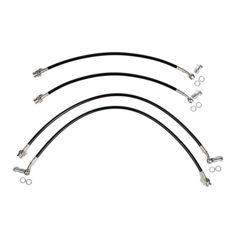 Chase Bays 97-13 Chevrolet Corvette C5/C6 Front and Rear Extended Caliper Brake Lines Brake Line Kits Chase Bays