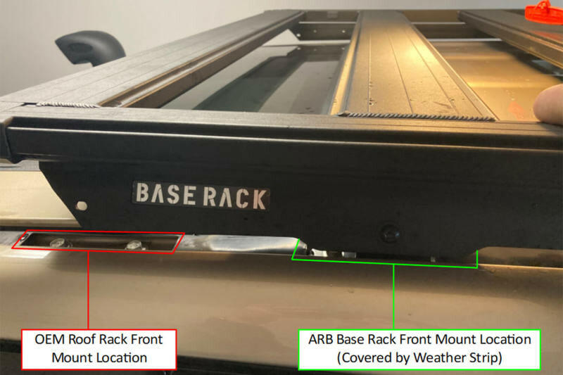 ARB Base Rack Mount Kit - Use w/ BASE Rack 1770030 Shock Mounts & Camber Plates ARB