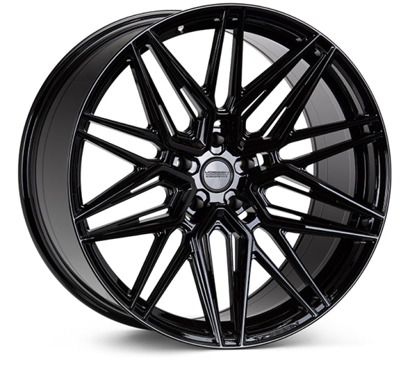 Vossen HF-7 20X10.5 / 5X112 / ET25 / Deep Face / 66.5 - Gloss Black Wheel Wheels - Forged Vossen