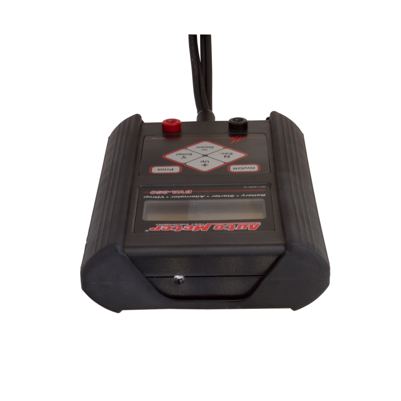 Autometer Handheld Automotive/Heavy Duty Truck Electrical System Analyzer 6V/12V Applications Battery Chargers AutoMeter