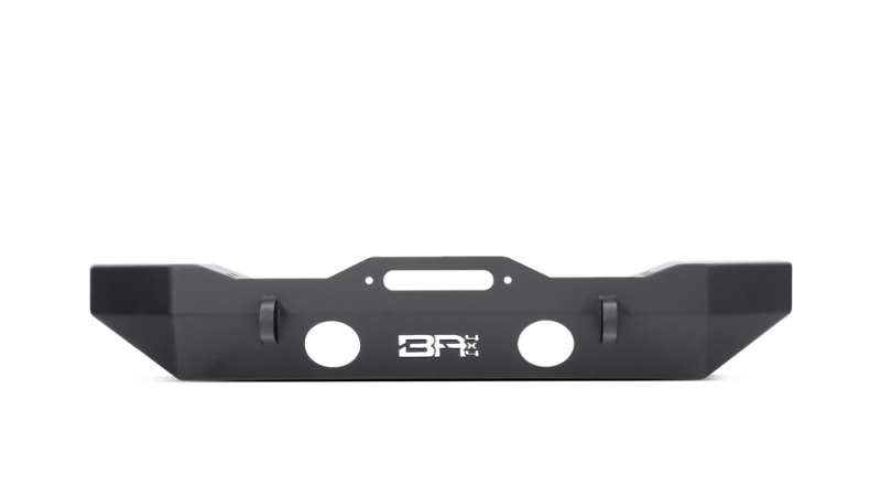 Body Armor 4x4 2018+ Jeep Wrangler JL Gladiator JT Mid-Stubby Front Bumper Bumpers - Steel Body Armor 4x4