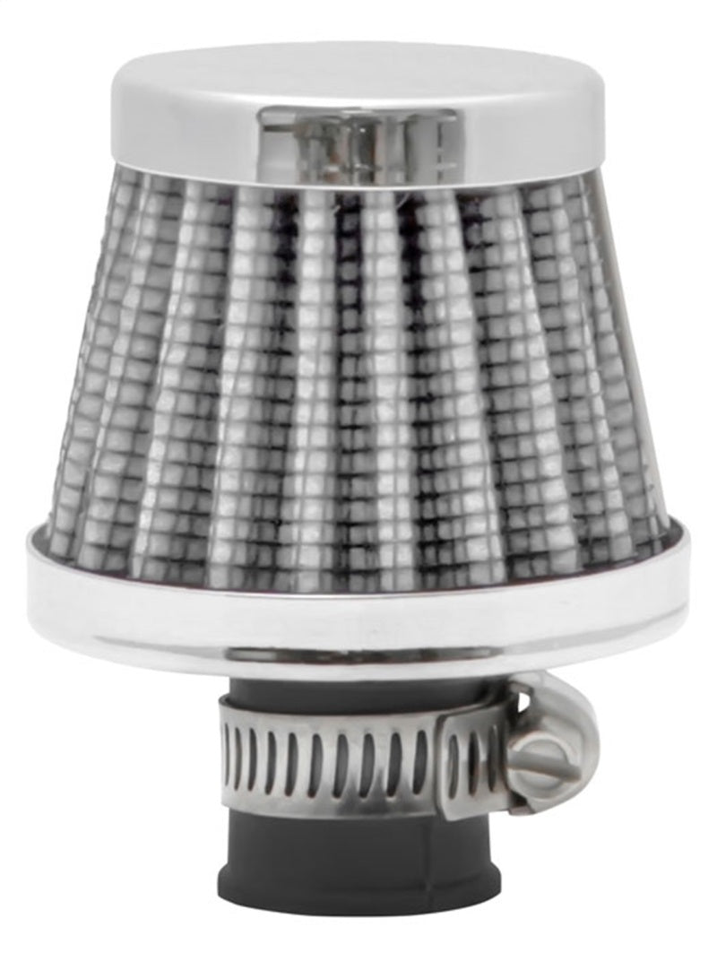 Spectre Breather Filter 10mm Flange / 2in. OD / 1-3/4in. Height - White Engine Breather Filters Spectre