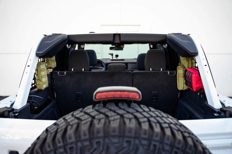 DV8 21-23 Ford Bronco Rear Window Molle Panels Exterior Trim DV8 Offroad