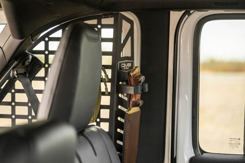 DV8 Offroad 18-25 Jeep Wrangler (JL) 4-Door Rear Window Pocketed Molle Panels Exterior Trim DV8 Offroad