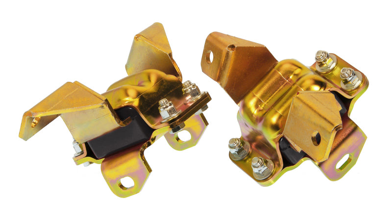 Prothane 65-73 Ford Mustang V8 Motor Mounts - Black Bushing Kits Prothane