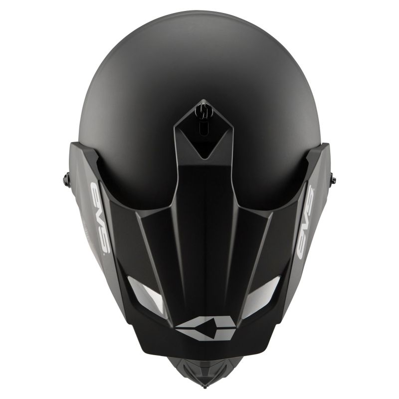 EVS T5 Dual Sport Venture Solid Helmet Visor - Matte Black Helmets and Accessories EVS
