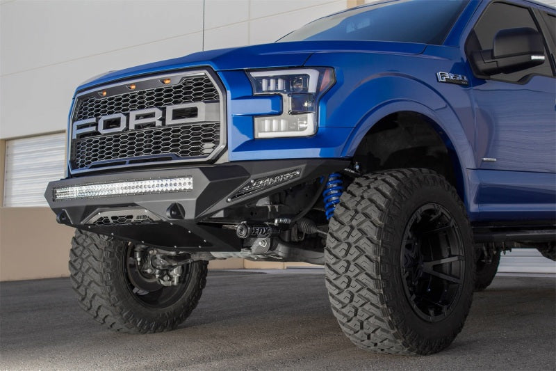 Addictive Desert Designs 15-17 Ford F-150 EcoBoost Stealth Fighter Front Bumper Bumpers - Steel Addictive Desert Designs