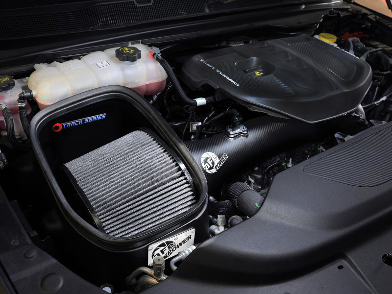 aFe 2025+ Dodge Ram 1500 RHO Track Series Carbon Fiber Cold Air Intake System w/ Pro Dry S Cold Air Intakes aFe