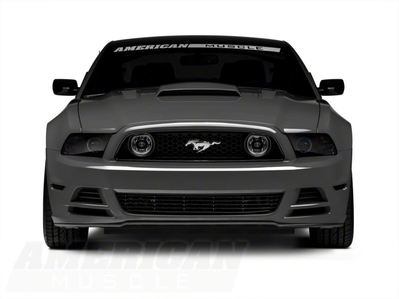Raxiom 13-14 Ford Mustang GT CCFL Halo Fog Lights- Chrome Headlights Raxiom