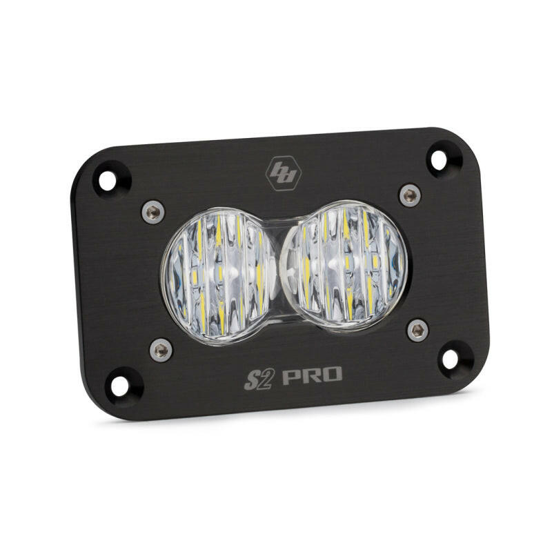 Baja Designs S2 Sport Flush Mount Wide Cornering Pattern LED Work Light - Clear Lens Light Bars & Cubes Baja Designs