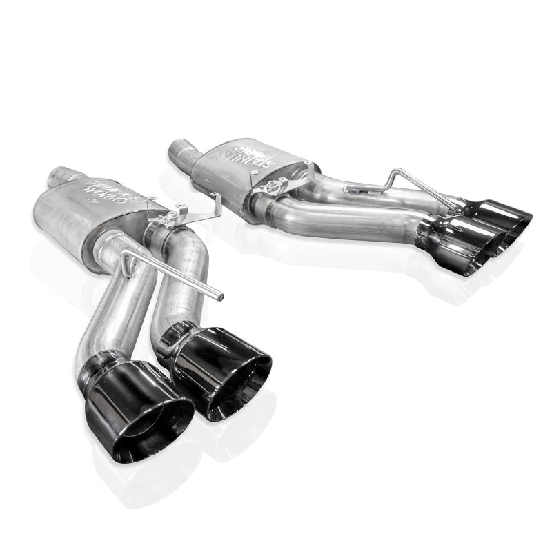 Stainless Works 22-25 Cadillac CT5-V Blackwing Axle Back Exhaust - Black Chrome Tips Axle Back Stainless Works