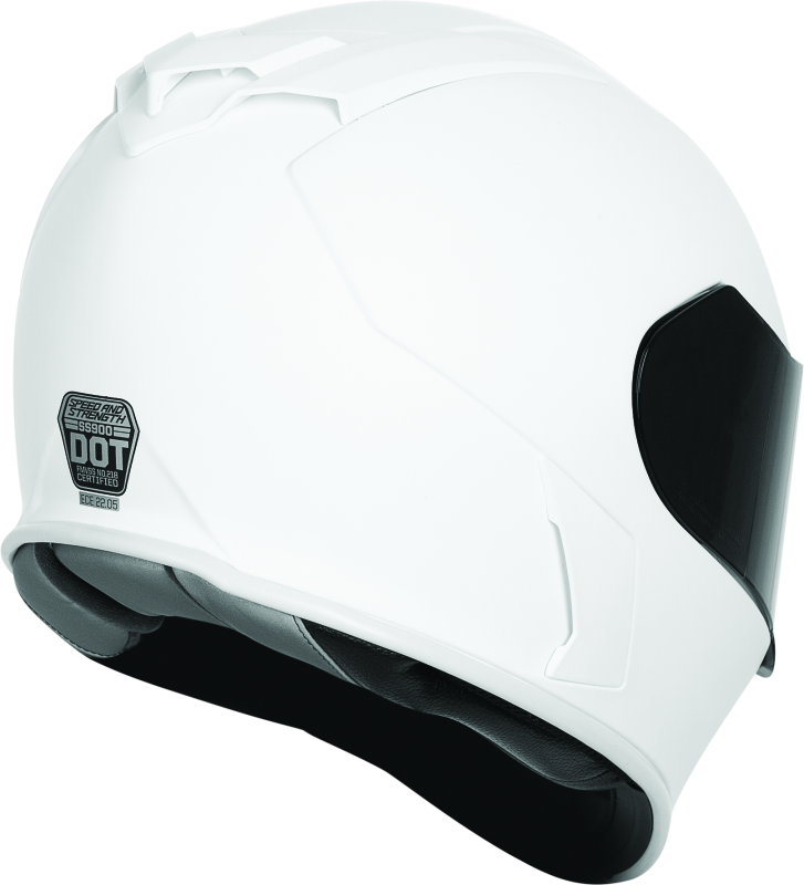 Speed Helmet and Strength SS900 Solid Speed Helmet Matte White - XS Helmets and Accessories Speed and Strength