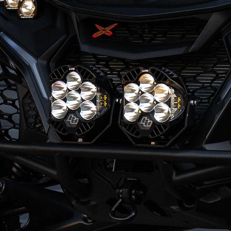 Baja Designs 2024+ Can-Am Maverick R LP6 Pre-Runner Bumper Kit - Clear Light Bars & Cubes Baja Designs