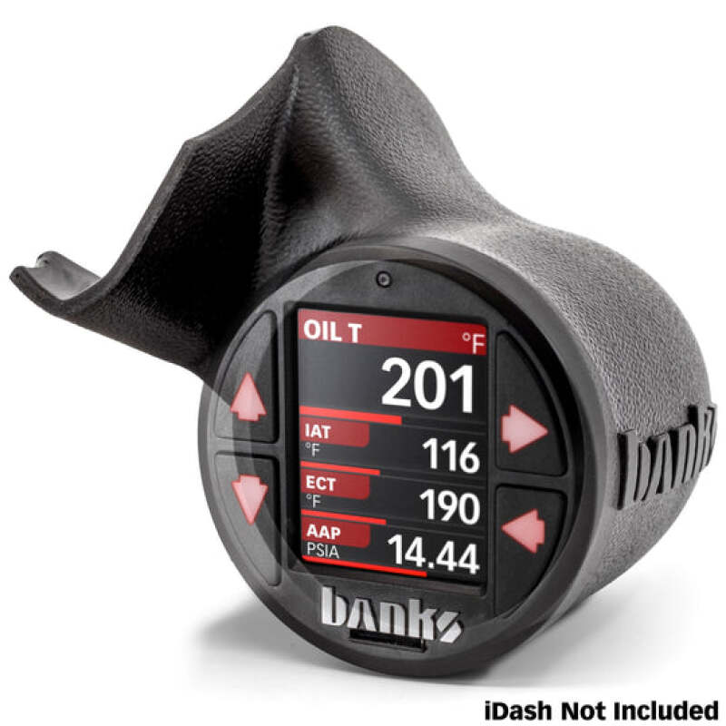 Banks Power 22-24 Toyota Tundra Gauge Pod Kit - Single Gauge Performance Monitors Banks Power