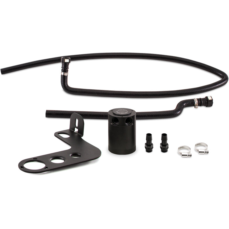 Mishimoto 10-15 Chevrolet Camaro SS (Automatic) Baffled Oil Catch Can Kit - Black Oil Catch Cans Mishimoto
