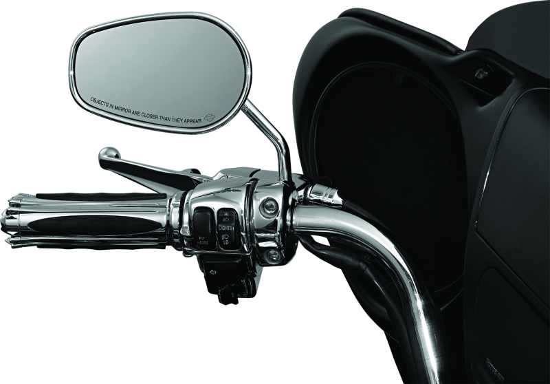 Kuryakyn Mirror Stem 3in Outward Extenders Chrome Rear View Mirrors Kuryakyn
