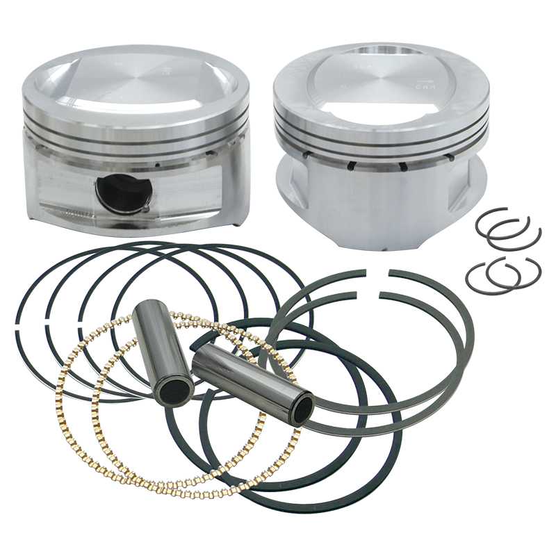 S&S Cycle 1999+ BT 95in Conversion Pistons - .005in Piston Sets - Powersports S&S Cycle