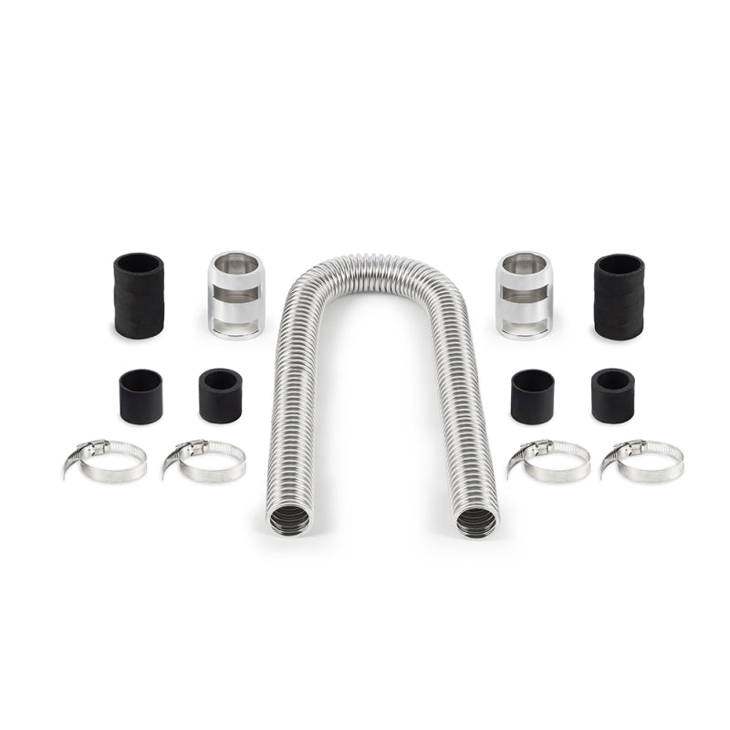 Mishimoto Universal Flexible Radiator Hose Kit Chrome Hoses Mishimoto
