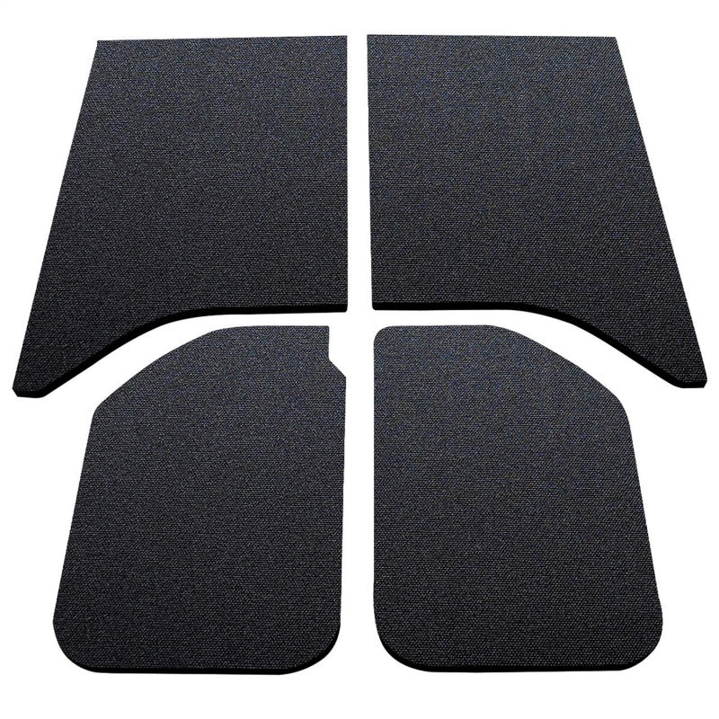 DEI 11-18 Jeep Wrangler JK 2-Door Boom Mat Headliner - 4 Piece - Black Hard Top Accessories DEI