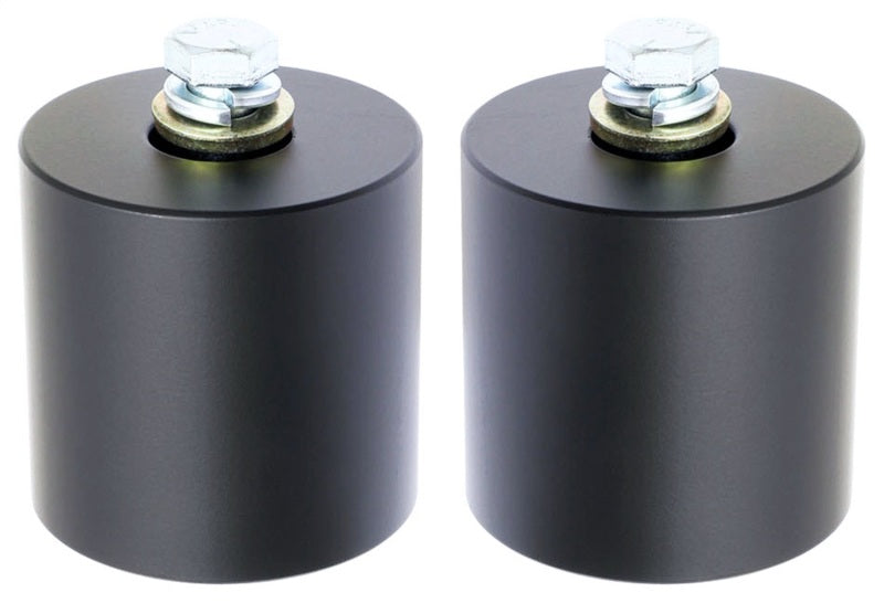 RockJock JL Bump Stop Kit Front w/ Billet Aluminum Spacers Hardware Bump Stops RockJock
