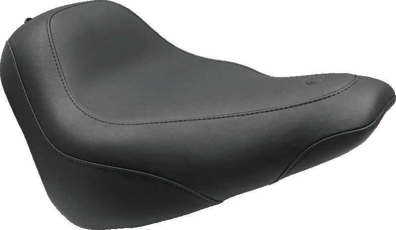 Mustang 18-21 Harley Heritage Classic, Deluxe Wide Tripper Passenger Seat - Brown Passenger Motorcycle Seats Mustang Motorcycle