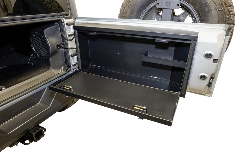 Tuffy Jeep Wrangler Tailgate Lockbox W/Combo Lock Cargo Boxes & Bags Tuffy Products