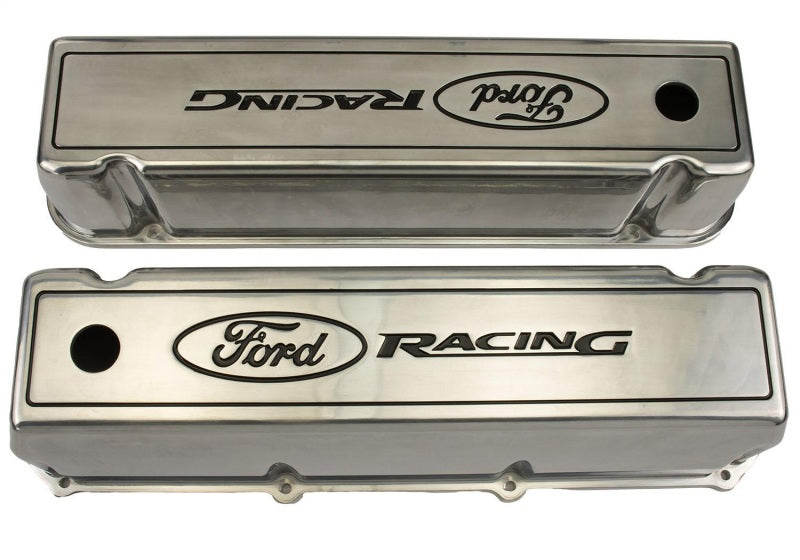 Ford Racing Polished Aluminum Valve Cover Valve Covers Ford Racing