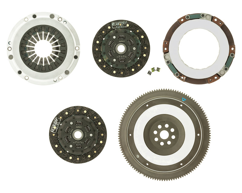 Exedy 1991-1996 Acura NSX V6 Hyper Twin Organic Clutch Strap Drive Type Sprung Center Disc Clutch Kits - Multi Exedy