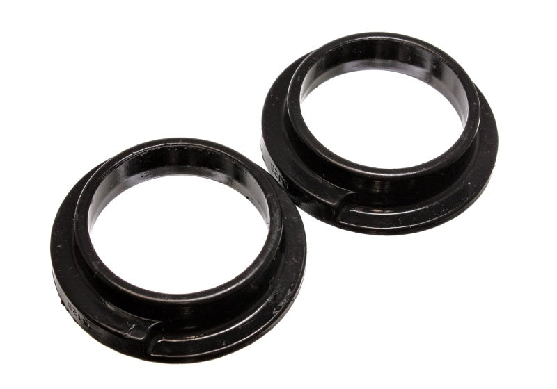 Energy Suspension Universal 3in ID 4 5/16in OD 1 1/8in H Black Coil Spring Isolators (2 per set) Bushing Kits Energy Suspension