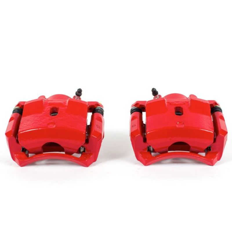 Power Stop 06-11 Chevrolet HHR Front Red Calipers w/Brackets - Pair Brake Calipers - Perf PowerStop