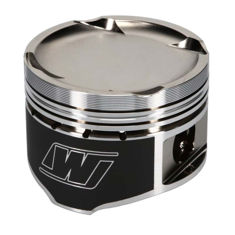 Wiseco Mitsubishi Turbo Forged Dish -17cc 86.25mm Bore 1.378in CD Piston Shelf Stock Kit Piston Sets - Forged - 4cyl Wiseco