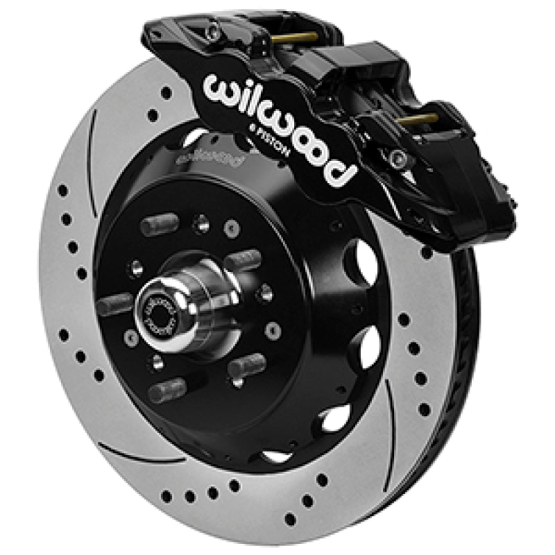 Wilwood Forged 6 Piston Superlite Caliper, GT 72 Vane Vented Spec37 D&S Rotor - 14.00x1.25 Big Brake Kits Wilwood