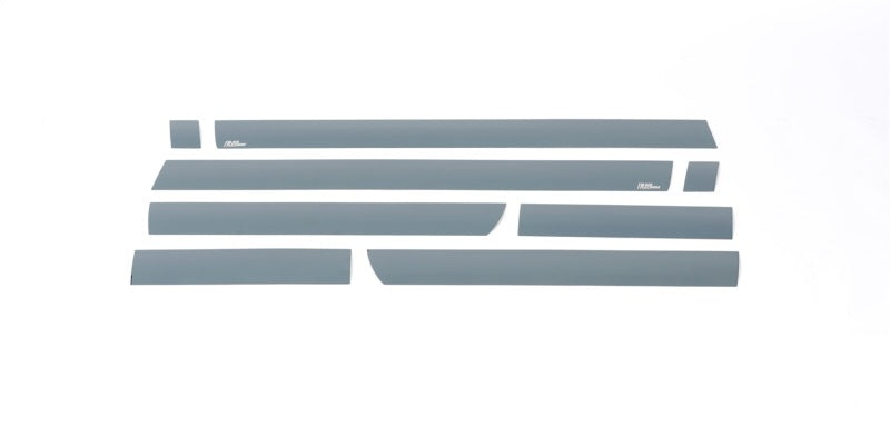 Putco 15-19 Chevy Silverado HD - Double Cab Dually 8pcs Black Platinum Rocker Panels Body Armor & Rock Rails Putco