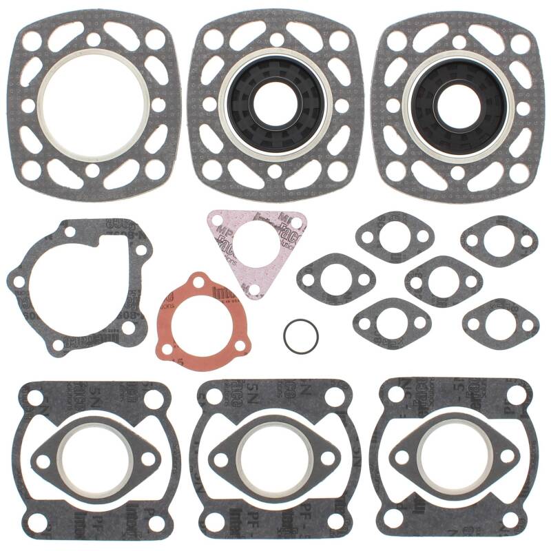 Vertex Gaskets 1983 Polaris 600 Indy Complete Gasket Kit w/ Oil Seals Engine Hardware Vertex Pistons